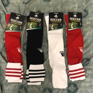 Adidas Soccer Socks Bundle (4 Pairs)